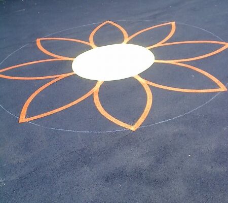 school playground markings