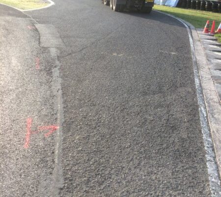 3 Sisters Race Track Ashton in Makerfield road surfacing