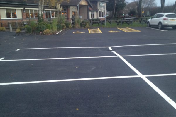 completed car park