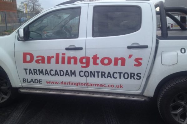 Darlington's van